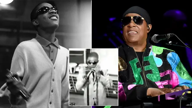 This video of Stevie Wonder performing Fingertips is amazing