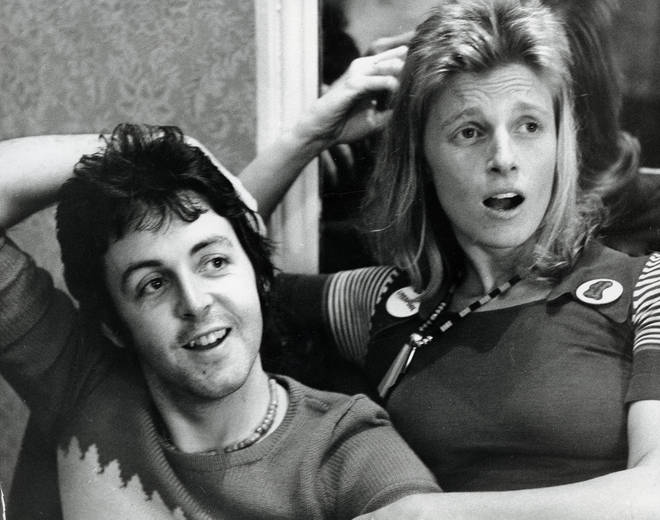 Paul and Linda McCartney met in a club
