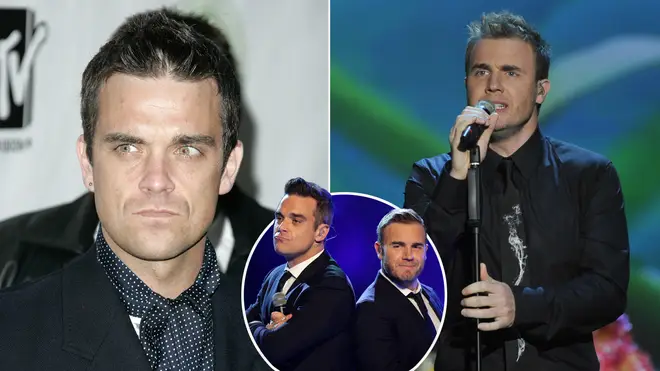 Gary Barlow and Robbie Williams have been friends for years