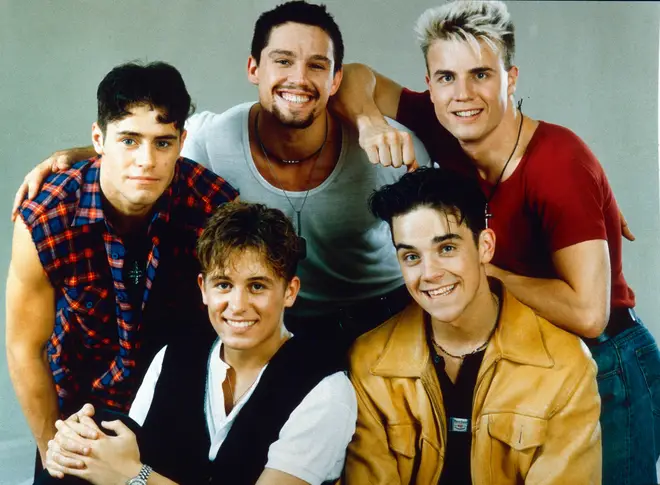 Take That were formed in 1990