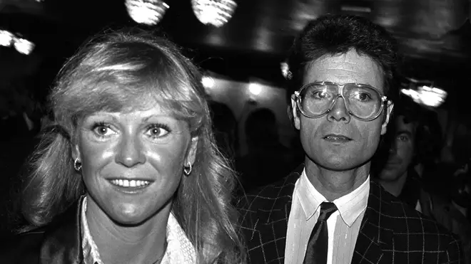 Cliff Richard and Sue Barker in 1983