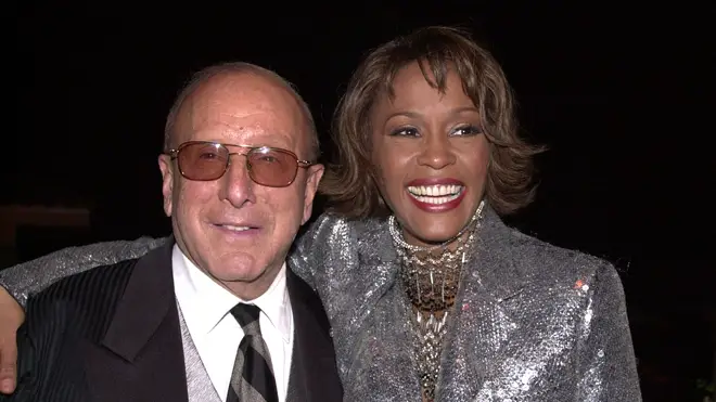 Clive Davis with Whitney Houston