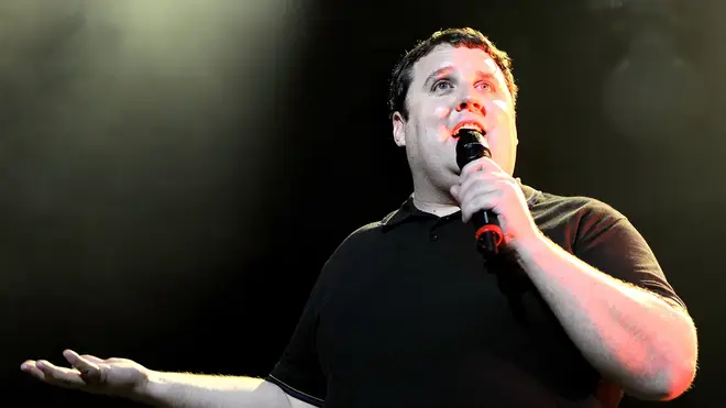 Comedian Peter Kay appears as special surprise guest introducing Keane performing at Manchester Apollo on May 30, 2012