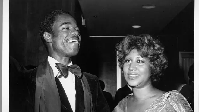 Aretha Franklin with husband Glynn Turman in 1980