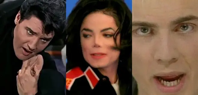 Elvis Presley, Michael Jackson and Gary Barlow