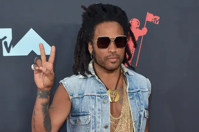 Lenny Kravitz attends the 2019 MTV Video Music Awards red carpet at Prudential Center on August 26, 2019 in Newark, New Jersey. (Photo by Aaron J. Thornton/Getty Images)
