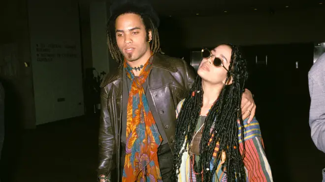 Lenny Kravitz and Lisa Bonet in NYC 1987 (Photo by Vinnie Zuffante/Getty Images)