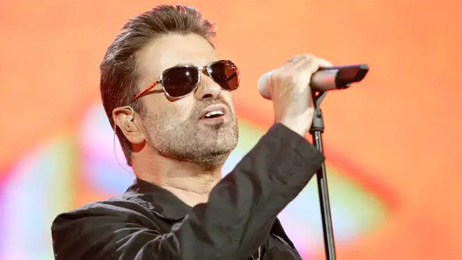 George Michael singing live in London in 2005