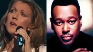 Celine Dion supported Luther Vandross with emotional performance at Grammy Awards
