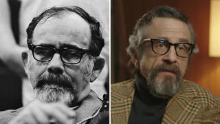 Marc Maron (right) plays Jerry Wexler in the Aretha Franklin biopic Respect