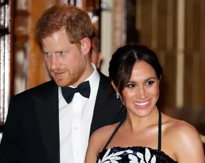 Harry and Meghan at the Royal Variety Performance 2018