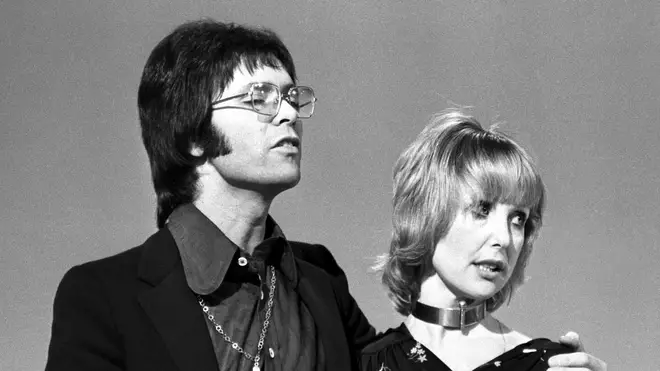 Una Stubbs and Cliff Richard in 1972