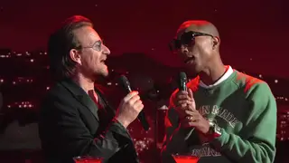 Bono and Pharrell