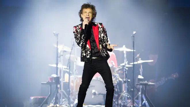 Mick Jagger of The Rolling Stones performs onstage at Hard Rock Stadium on August 30, 2019 in Miami, Florida. (Photo by Rich Fury/Getty Images)