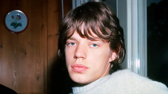 Mick Jagger at Television House Studios during rehearsals for the ITV show "Ready Steady Go!" on February 26, 1965, in London. (Photo by Jeff Hochberg/Getty Images)