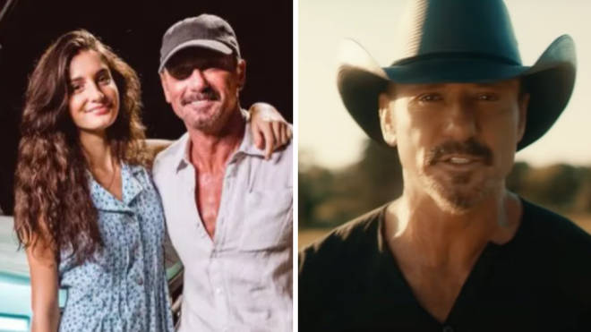 Tim McGraw's daughter appears in his new music video