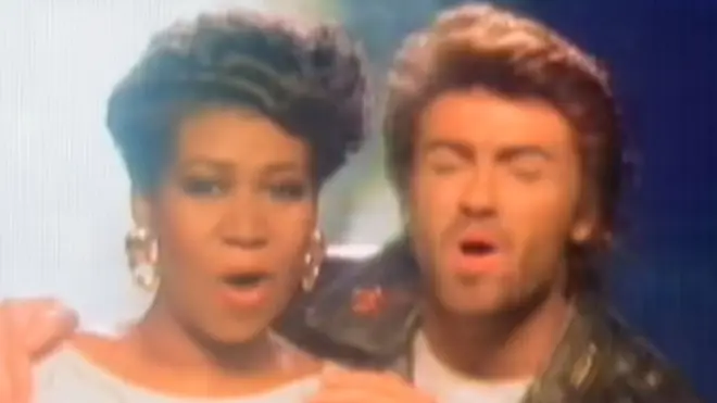 Aretha Franklin George Michael I Knew You Were Waiting (For Me) music video