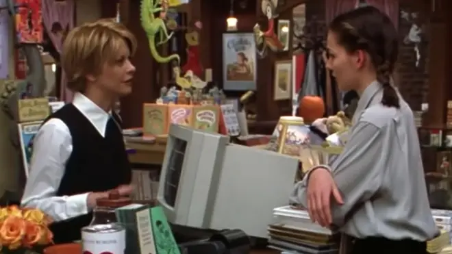 Meg Ryan and Heather Burns prepped for You've Got Mail by working in a real bookstore