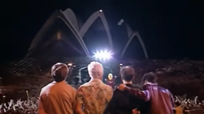 Crowded House's 1996 farewell show