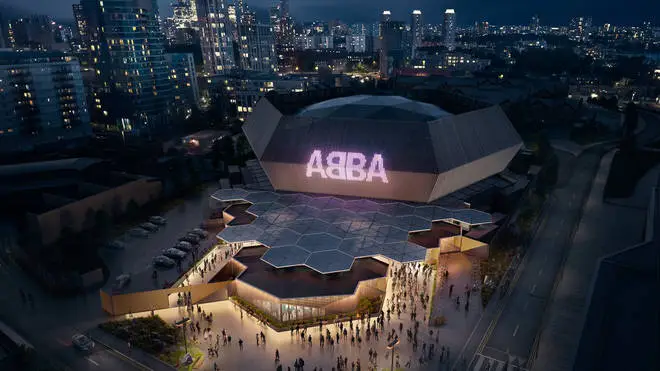 The first image of how the ABBA Arena will look.