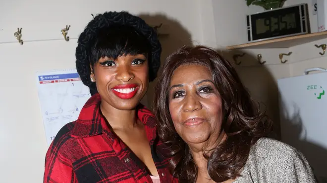 Jennifer Hudson and Aretha Franklin in 2015