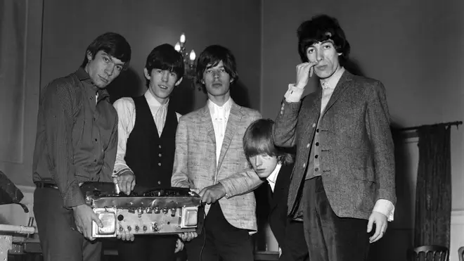 The Rolling Stones at The Public Hall, Preston in 1964. (Photo by Daily Mirror/Mirrorpix/Mirrorpix via Getty Images)