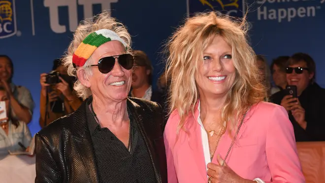 Keith Richards and Patti Hansen at Toronto International Film Festival in 2016. (Photo by Sonia Recchia/Getty Images)