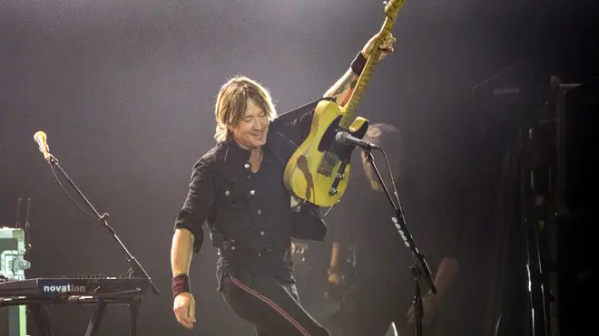 Keith Urban headlining Country to Country (C2C) at The O2 Arena in London, 2019 in London. (Photo by Rob Ball/WireImage)