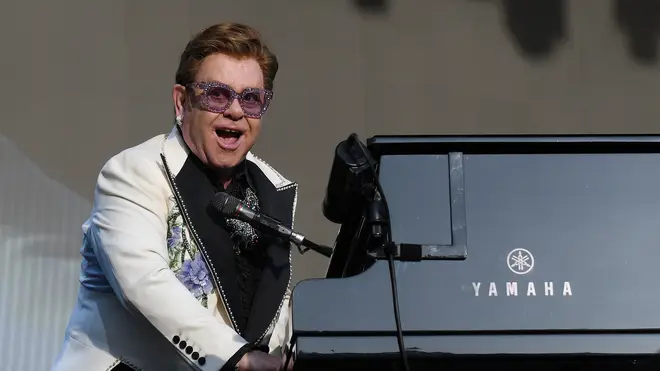 Elton John performing in Napier, New Zealand on his Farewell Yellow Brick Road Tour in early 2020. (Photo by Kerry Marshall/Getty Images)