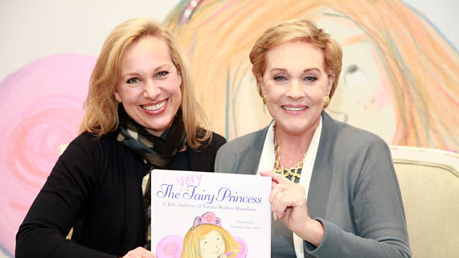 Julie Andrews and daughter Emma Walton Hamilton in New York in 2010