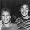 Aretha Franklin and Whitney Houston pose for a portrait during the recording of the song 'It Isn't, It Wasn't, It Ain't Gonna Be Me in May 1989 in Detroit, Michigan.