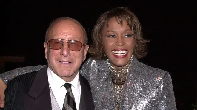Whitney Houston and Clive Davis - artists mentored by Clive Davis