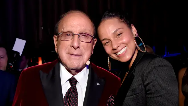 Alicia Keys and Clive Davis - artists mentored by Clive Davis