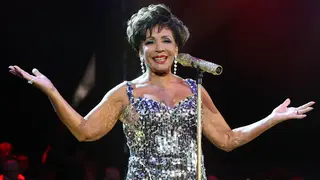 Dame Shirley Bassey performing at the BBC Electric Proms in 2009. (Photo by Gareth Cattermole/Getty Images)