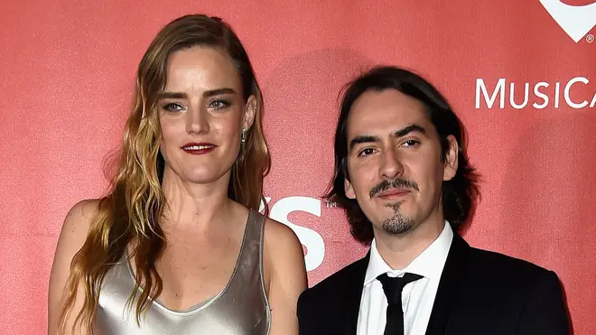 Sola Harrison (L) and musician Dhani Harrison attend the 25th anniversary MusiCares 2015 Person Of The Year Gala honoring Bob Dylan. (Photo by Frazer Harrison/Getty Images)