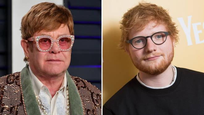Elton John and Ed Sheeran set to team up for “great” Christmas song collaboration