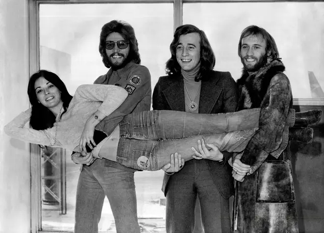The Bee Gees brother hold Barry's wife Linda