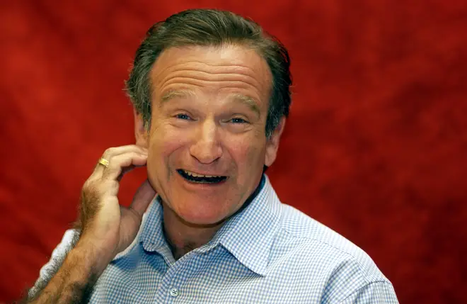 Actor Robin Williams who has starred in Good Will Hunting, Jumanji and Mrs Doubtfire.