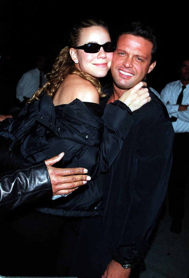 Mariah Carey and Luis Miguel in 2001
