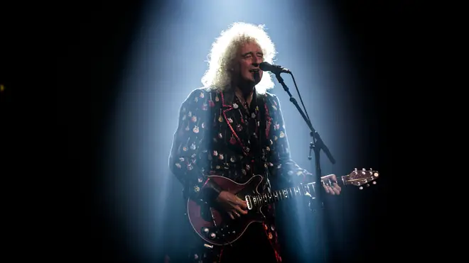 Queen's legendary guitarist Brian May fell ill during lockdown in 2020. (Photo by Roberto Finizio/NurPhoto via Getty Images)