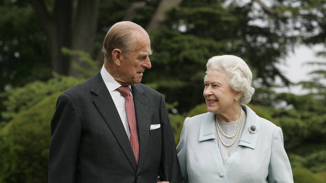 Queen Elizabeth II and the Duke of Edinburgh