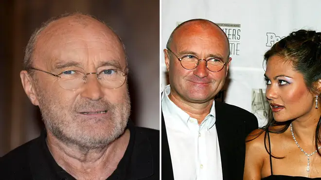 Phil Collins with former wife Orianne
