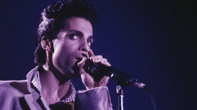Prince Live On Stage in 1986