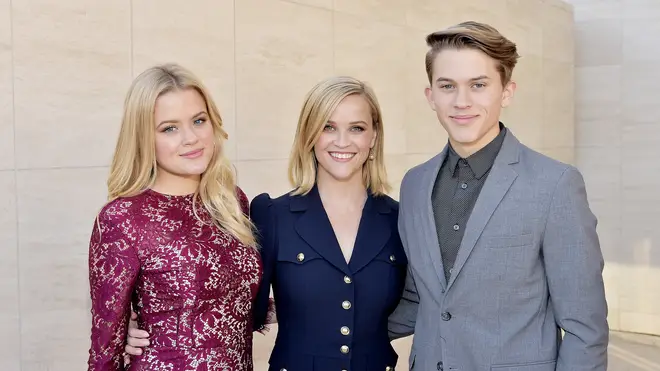 Reese Witherspoon with her daughter Ava Phillippe and son Deacon Phillippe in 2019. (Photo by Stefanie Keenan/Getty Images for The Hollywood Reporter)