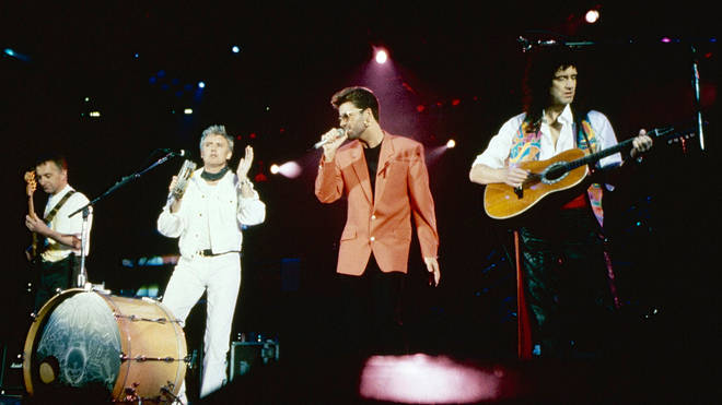 The Freddie Mercury Tribute Concert was watched by an estimated half a billion people worldwide. (Photo by Kevin Mazur/WireImage)