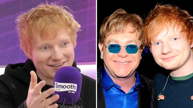 Ed Sheeran is close friends with Sir Elton John