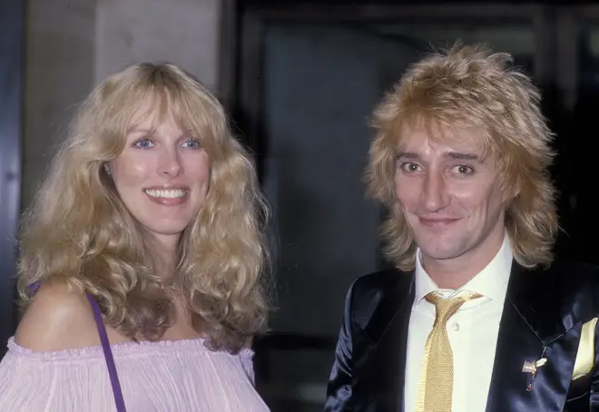 Rod Stewart with his first wife Alana in 1979. (Photo by Ron Galella, Ltd./Ron Galella Collection via Getty Images)