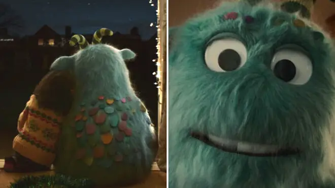 Imaginary Iggy stars in this year's McDonald's Christmas advert