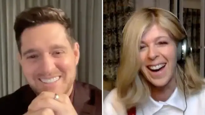 Michael Bublé and Kate Garraway