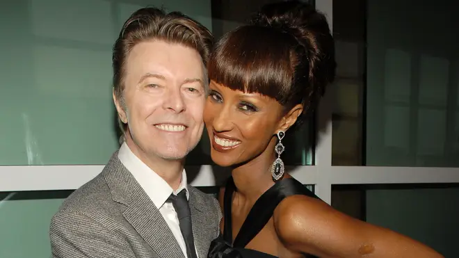 David Bowie and Iman in 2007